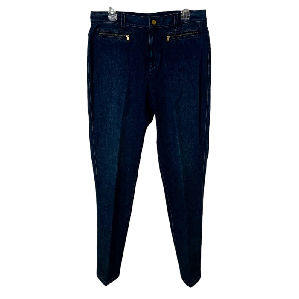 Ralph Lauren Straight Leg Jean Size 12 Inseam 32”Inches 98% Cotton 2% Elastane☑️